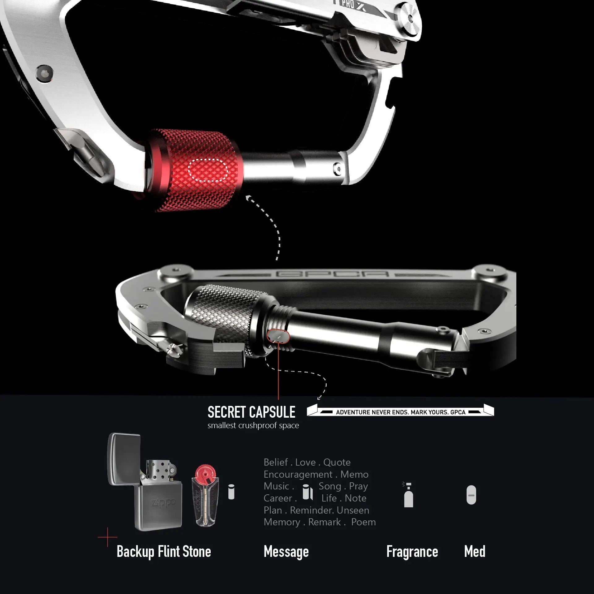 GPCA Carabiner PRO X KEY