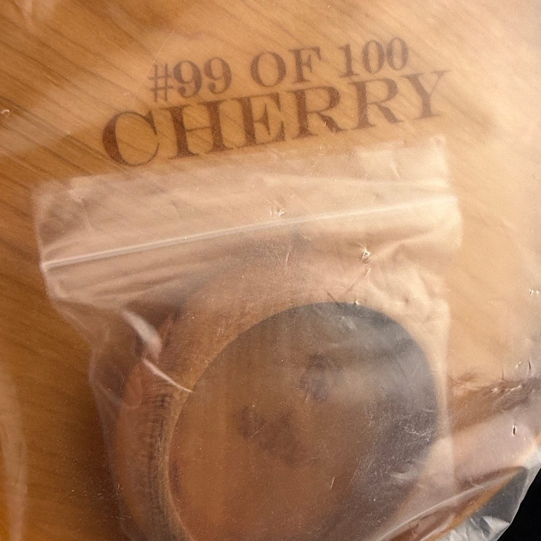 Prototype Wooden Luna & Mini - McBeth X-Out - Cherry #99/100