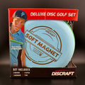 Deluxe Disc Golf Set - 4 Discs & Bag