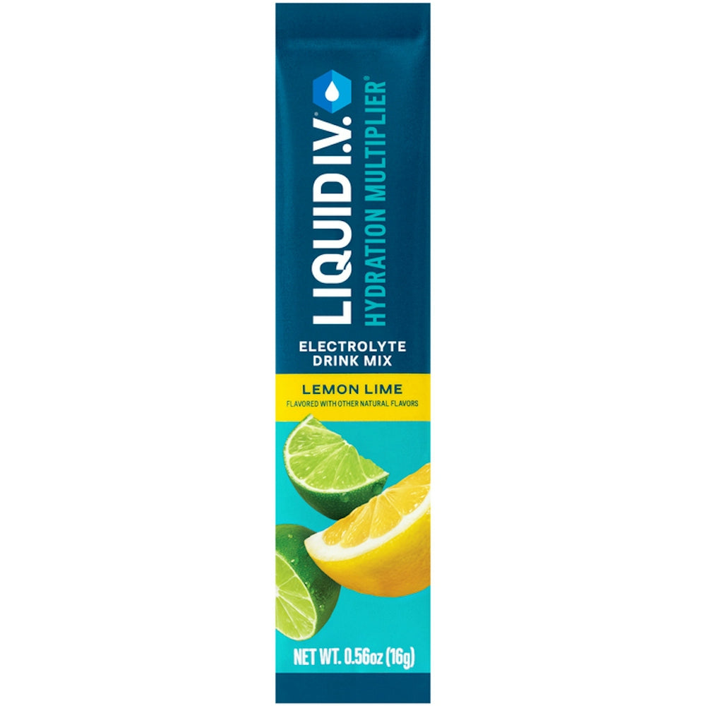 Liquid I.V. Hydration Lemon Lime Electrolyte Drink Mix Single Packet