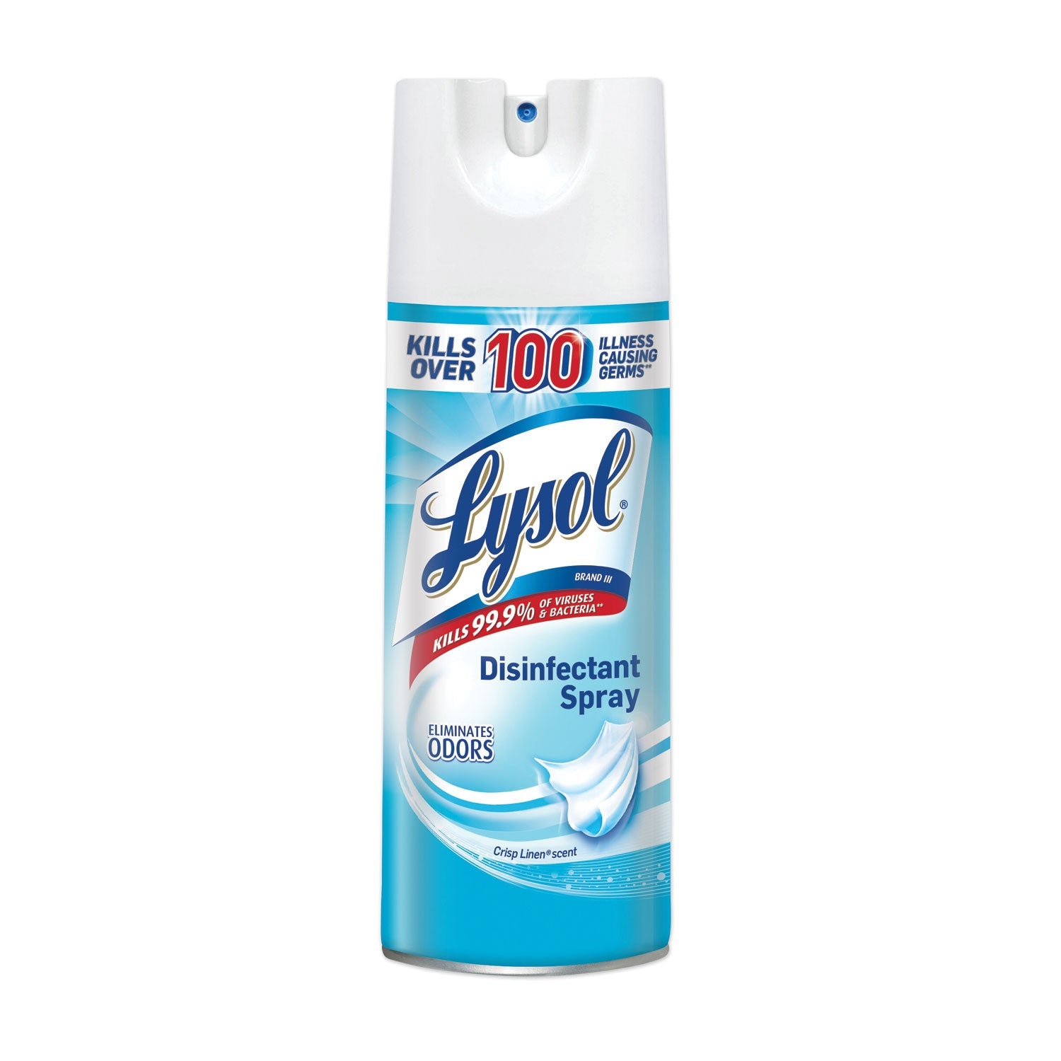 LYSOL Disinfectant Spray, Crisp Linen Scent, 12.5 oz Aerosol Spray