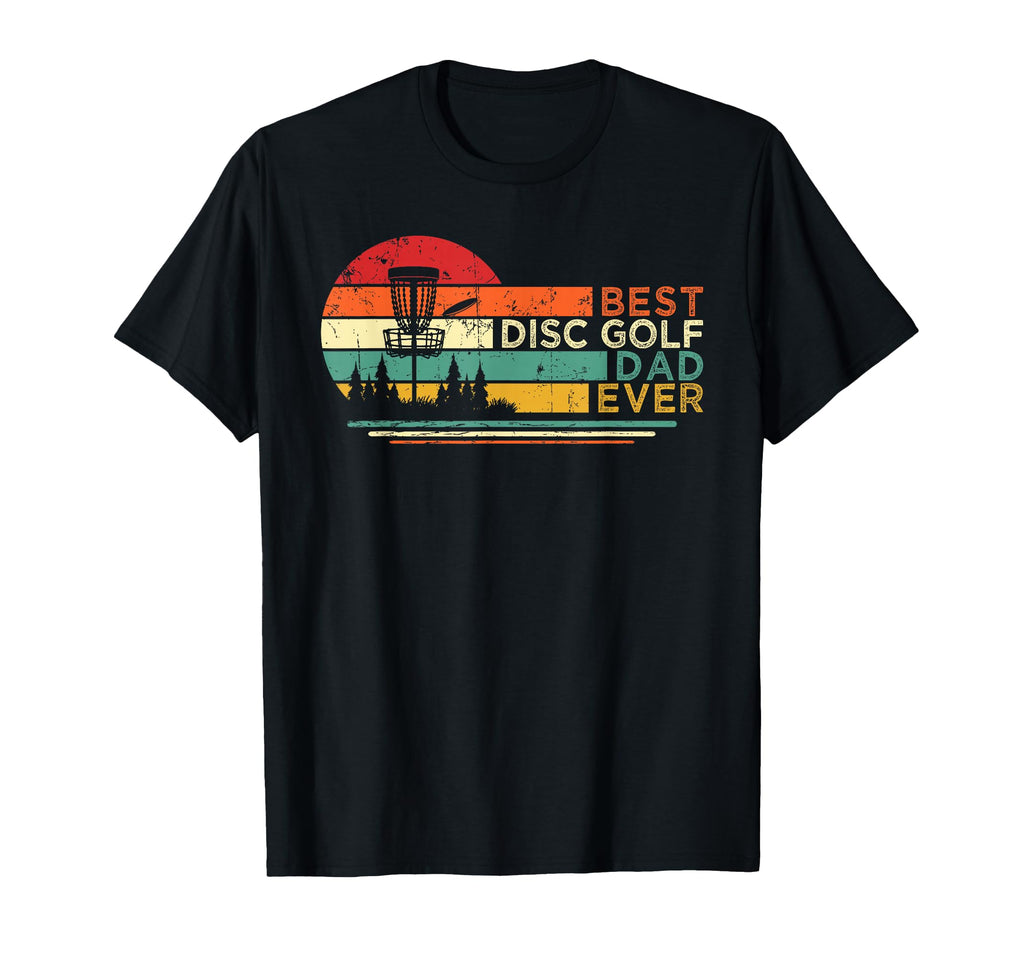 Best Disc Golf Dad Ever Disc Golfer Player T-Shirt - Graphic Print Unisex