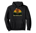 Best Dad Par Disc Golf Fathers Day Hoodie - Trendy Graphic for Adults