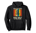 Dad Is My Name Disc Golf Is My Game Funny Hoodie - Trendy Graphic Unisex