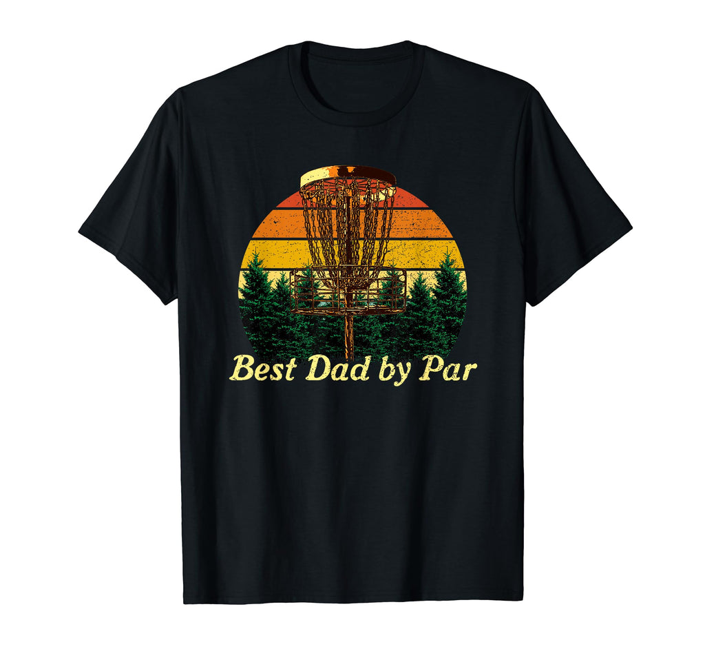 Best Dad Par Disc Golf Fathers Day T-Shirt - Unique Graphic for Adults