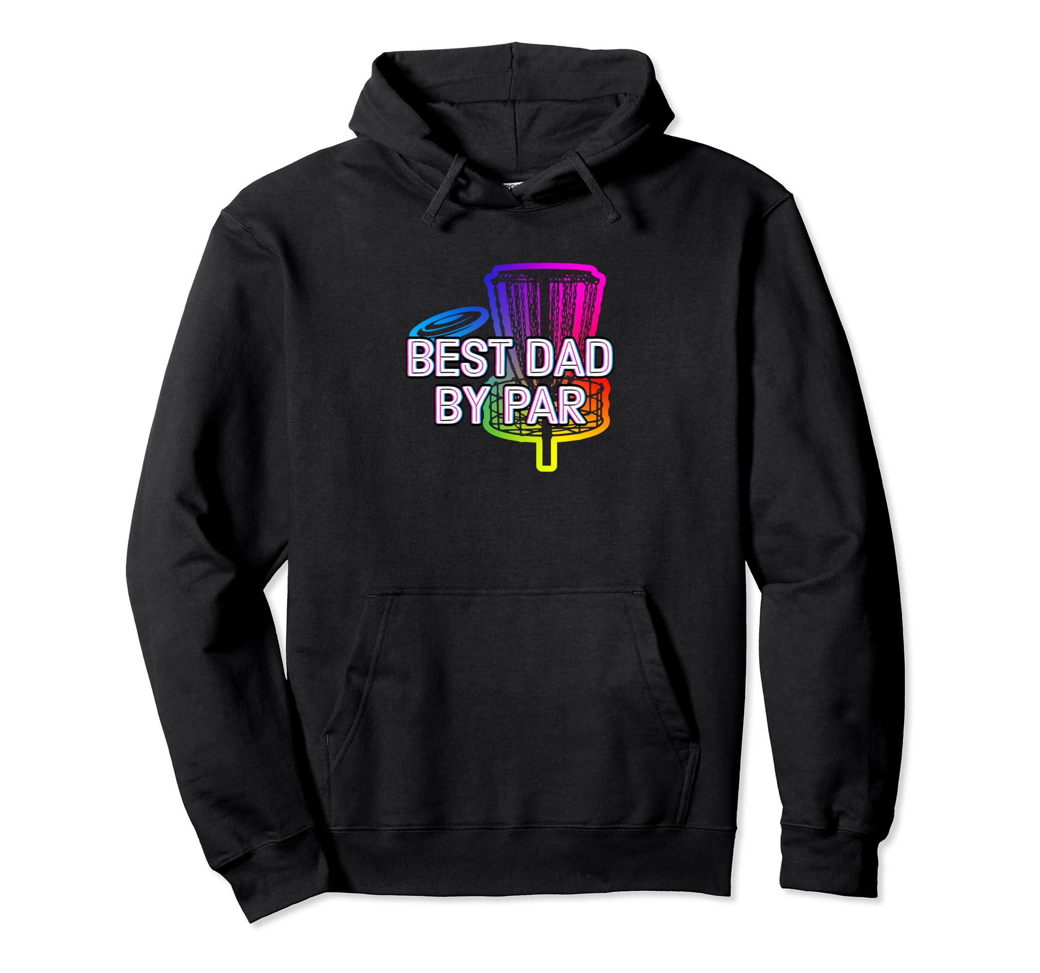 Best Dad Par Disc Golf Fathers Day Hoodie - Unique Graphic for Adults