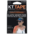 KT Tape Original Cotton Black Kinesiology Therapeutic
