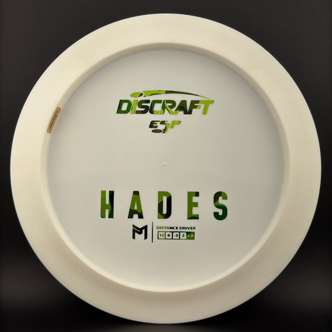 White ESP Hades - Bottom Stamp Dyer's Delight - Paul McBeth