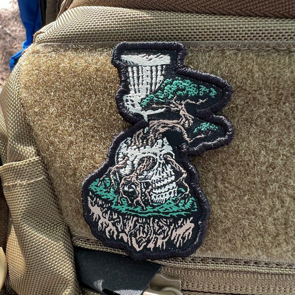 Bonsai Skull - Hook N Loop Patch