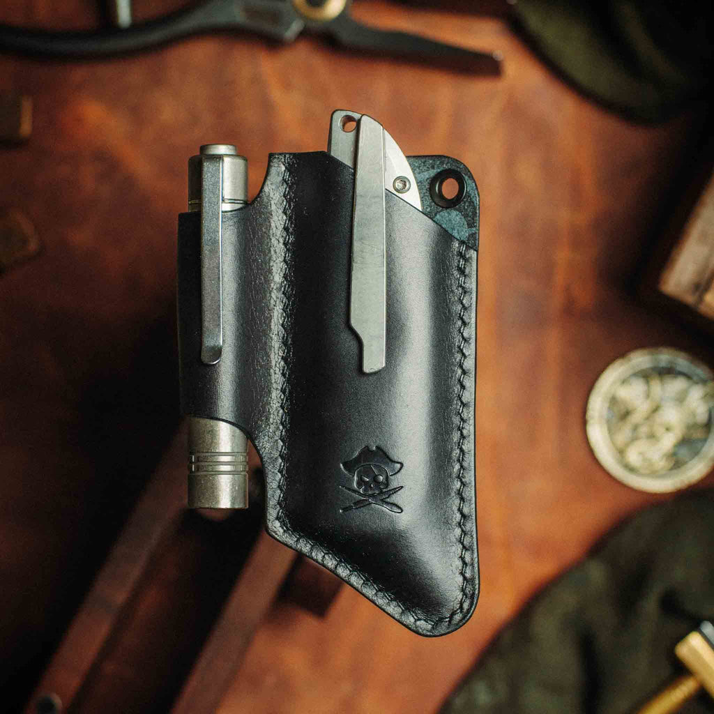 Pirate Goods Sailor v3 – Leather EDC Knife Sleeve
