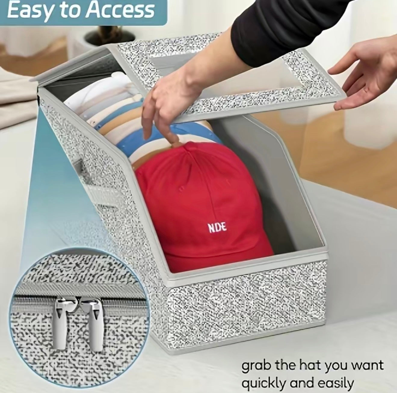 StackPro Baseball Cap Organizer