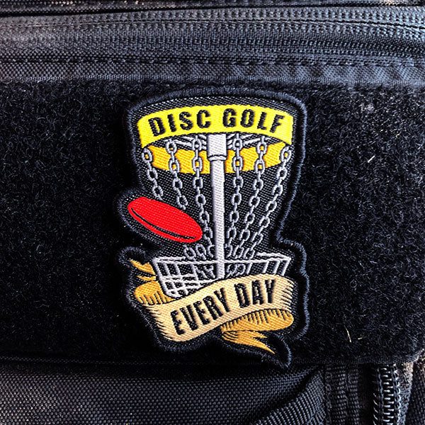 Disc Golf Every Day - Disc Golf Patch - Hook And Loop