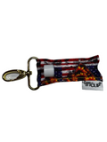 Flag and Sunflowers LippyClip® Lip Balm Holder