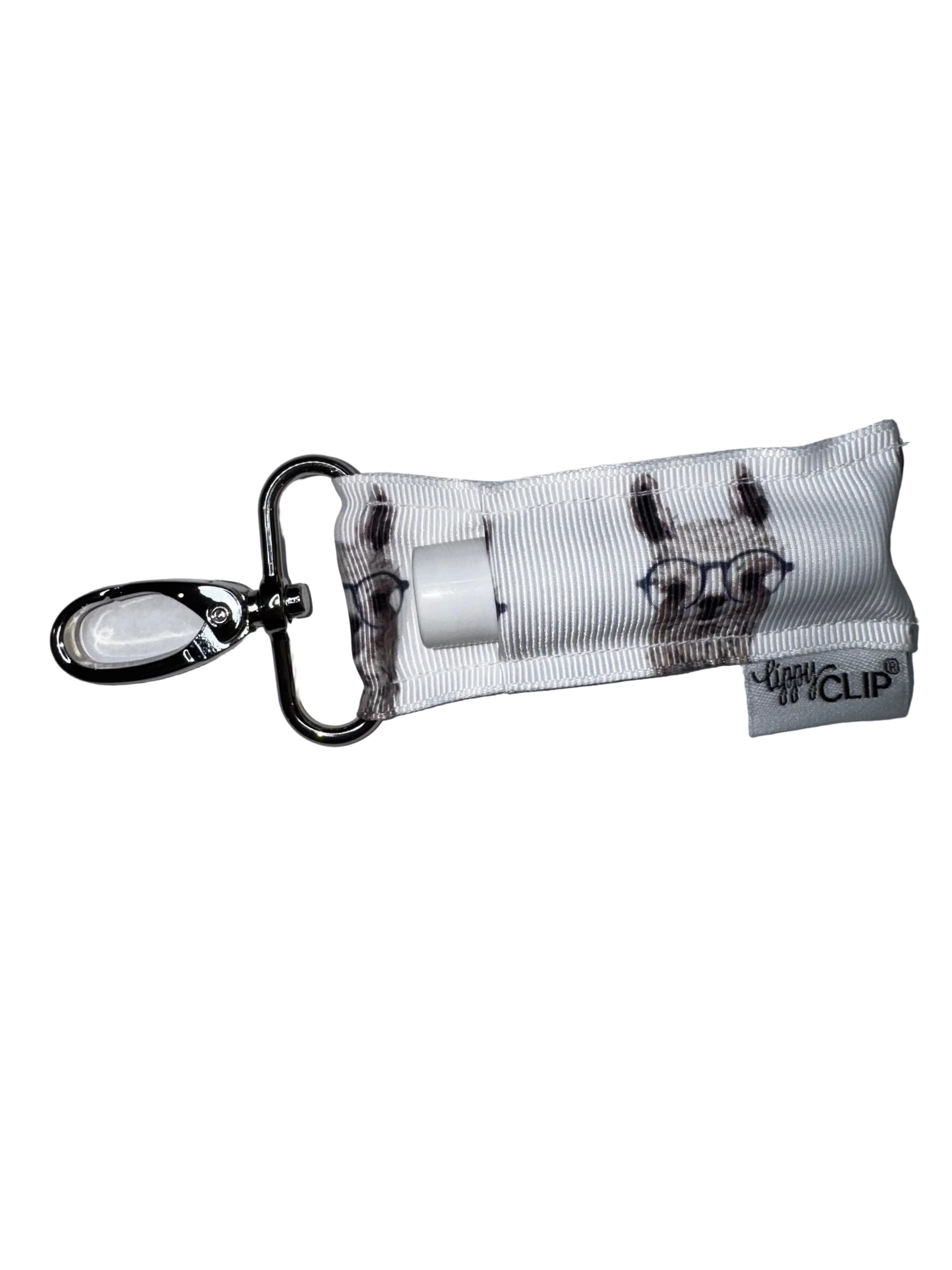 Llama with Glasses LippyClip® Lip Balm Holder