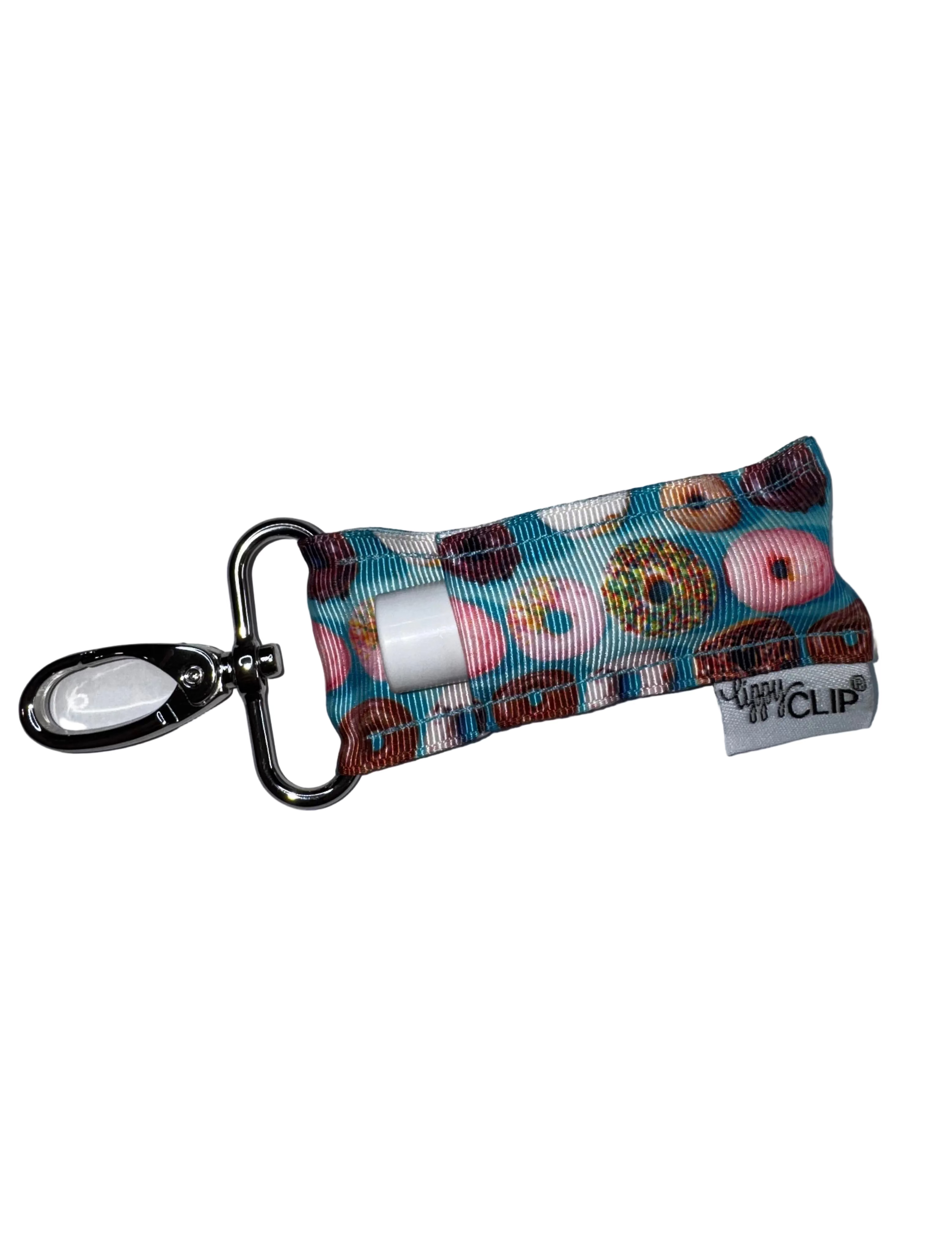 Donuts on Blue LippyClip® Lip Balm Holder