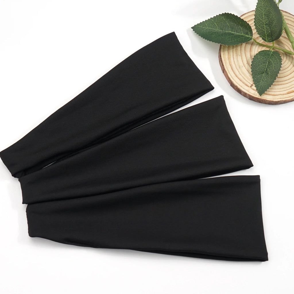 3 Pack Moisture Wicking Sports Headbands for Men & Women