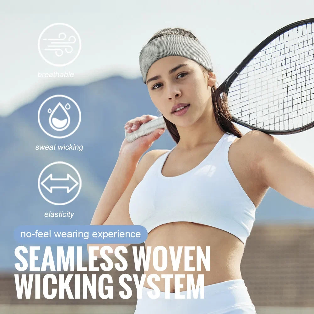 Summer Sports Breathable Sweat Wicking Headband
