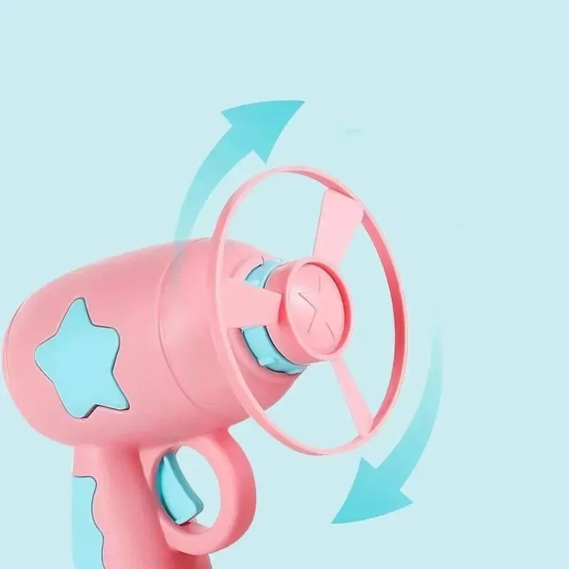 Interactive Cat Flying Disc Launcher Toy for Training and Play