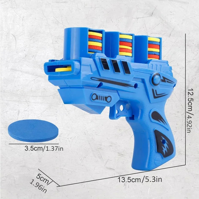 Kids Soft Catapult Flying Saucer Gun Toy | EVA Foam Shooting Toy for Parent-Child Play
