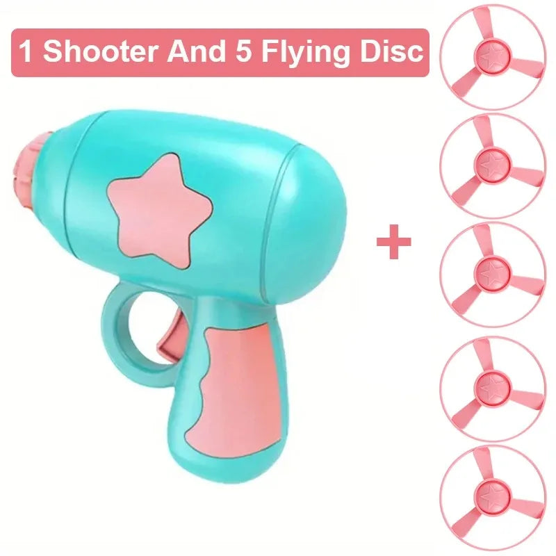 Interactive Cat Flying Disc Launcher Toy for Training and Play