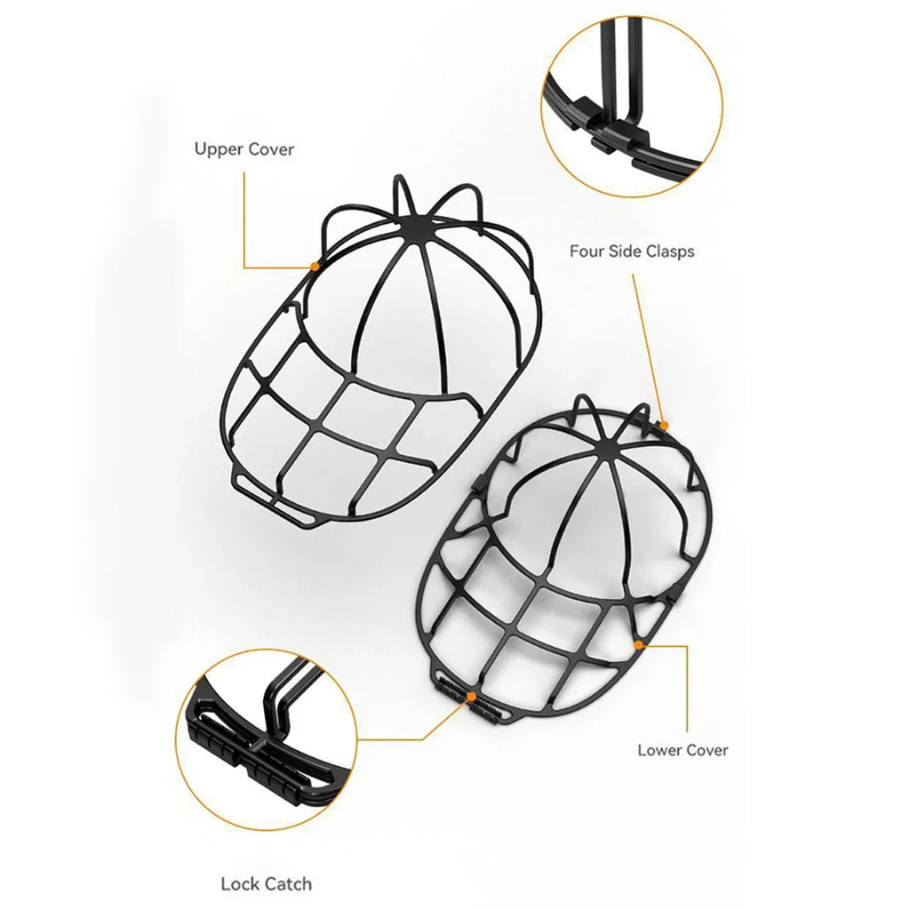 1Pc Hat washer, household items, laundry accessories, anti deformation hat protection frame, sturdy