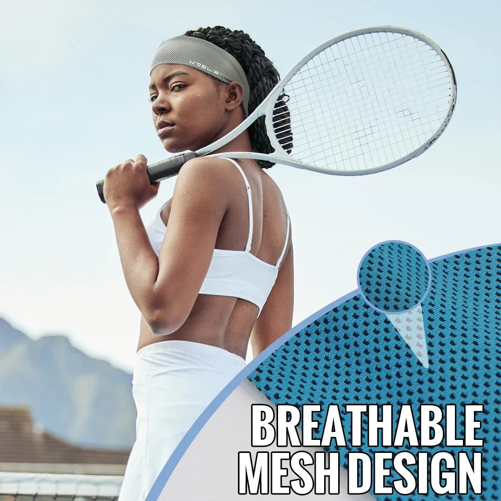Summer Sports Breathable Sweat Wicking Headband