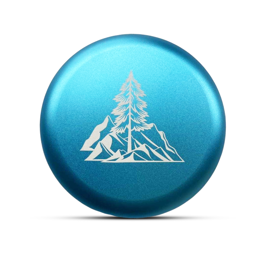 Aluminum Teal Mountain  Dirty Birdie Mini Marker