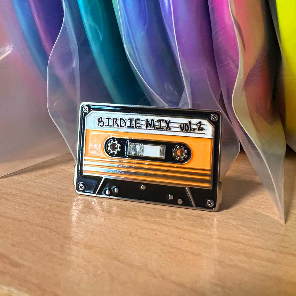 Birdie Mix Cassette Pin