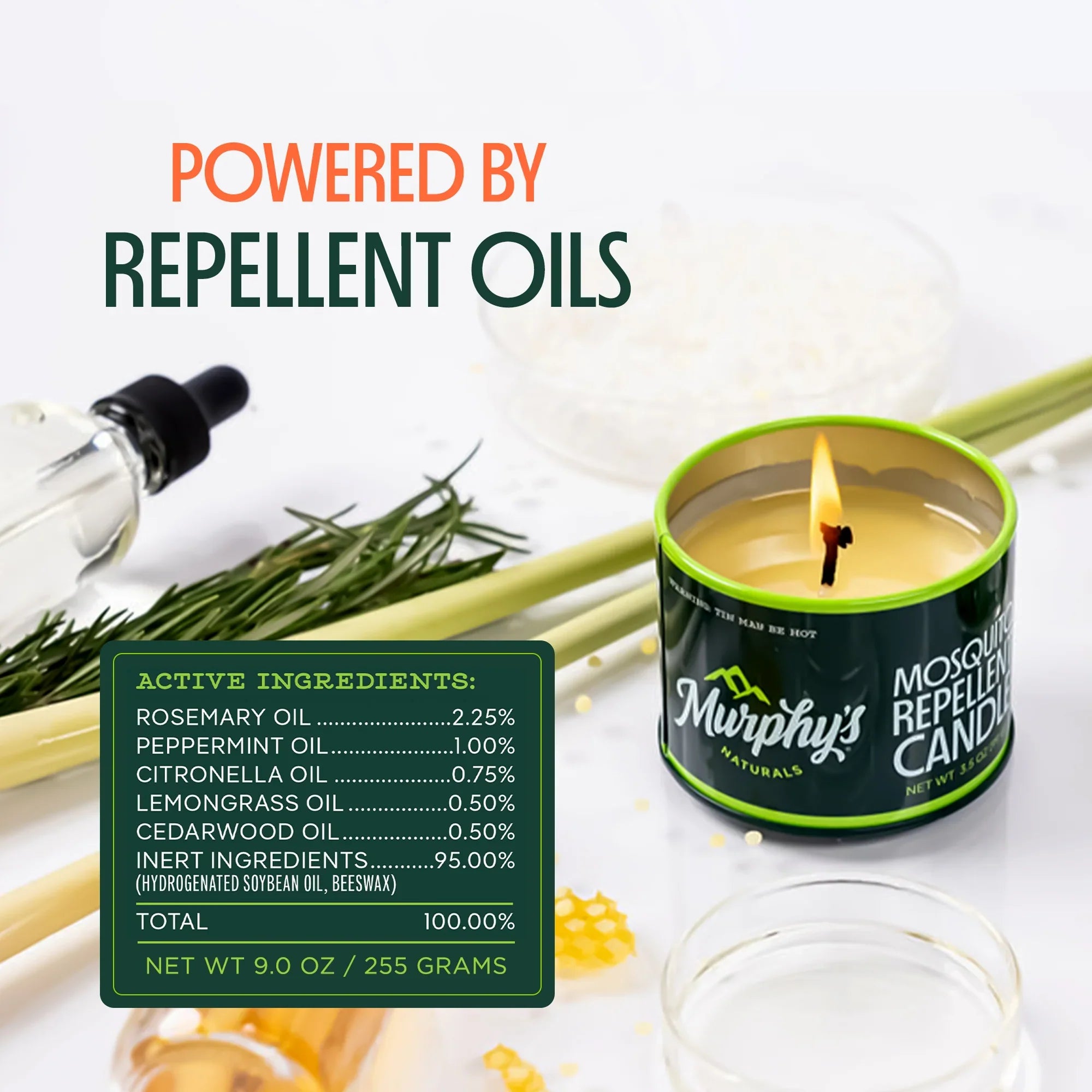 Mosquito Repellent Candle | Murphy's Naturals