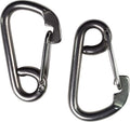 2PK 316SS Carabiner Clips 5/16" (8mm)