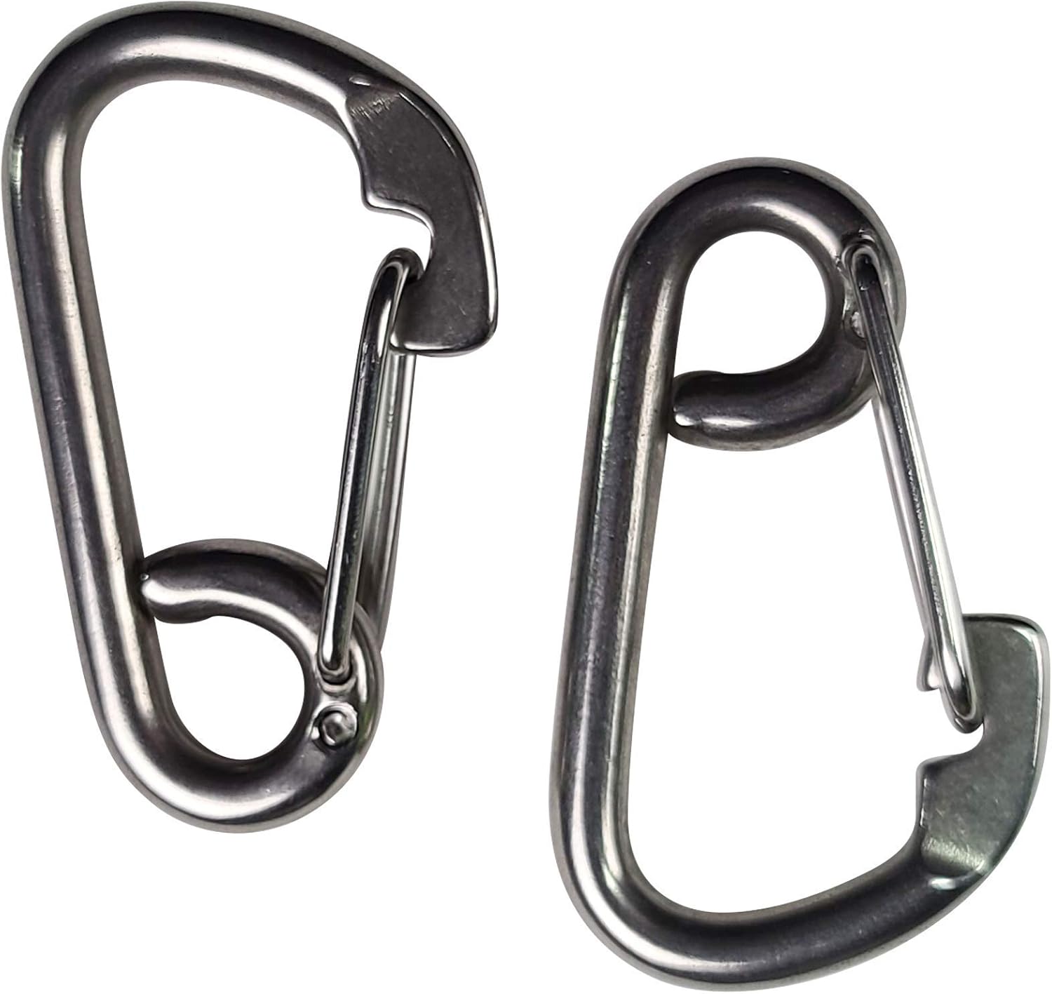 2PK 316SS Carabiner Clips 5/16" (8mm)
