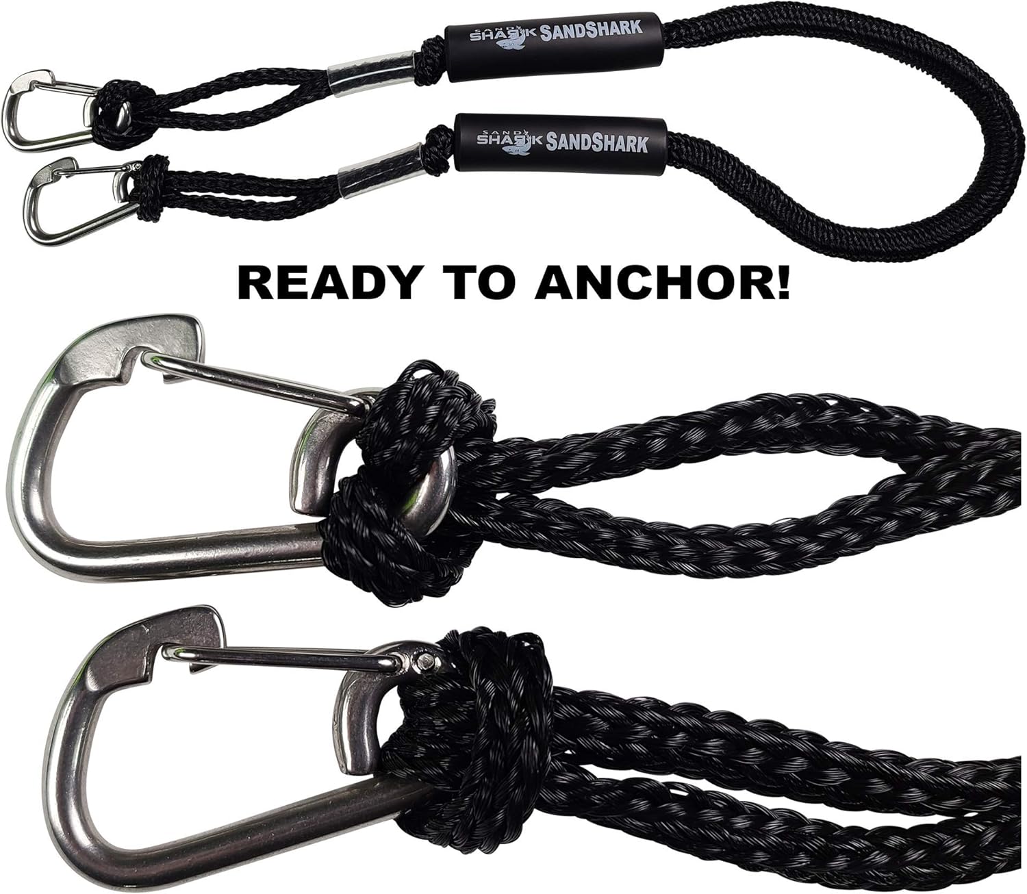 2PK 316SS Carabiner Clips 5/16" (8mm)