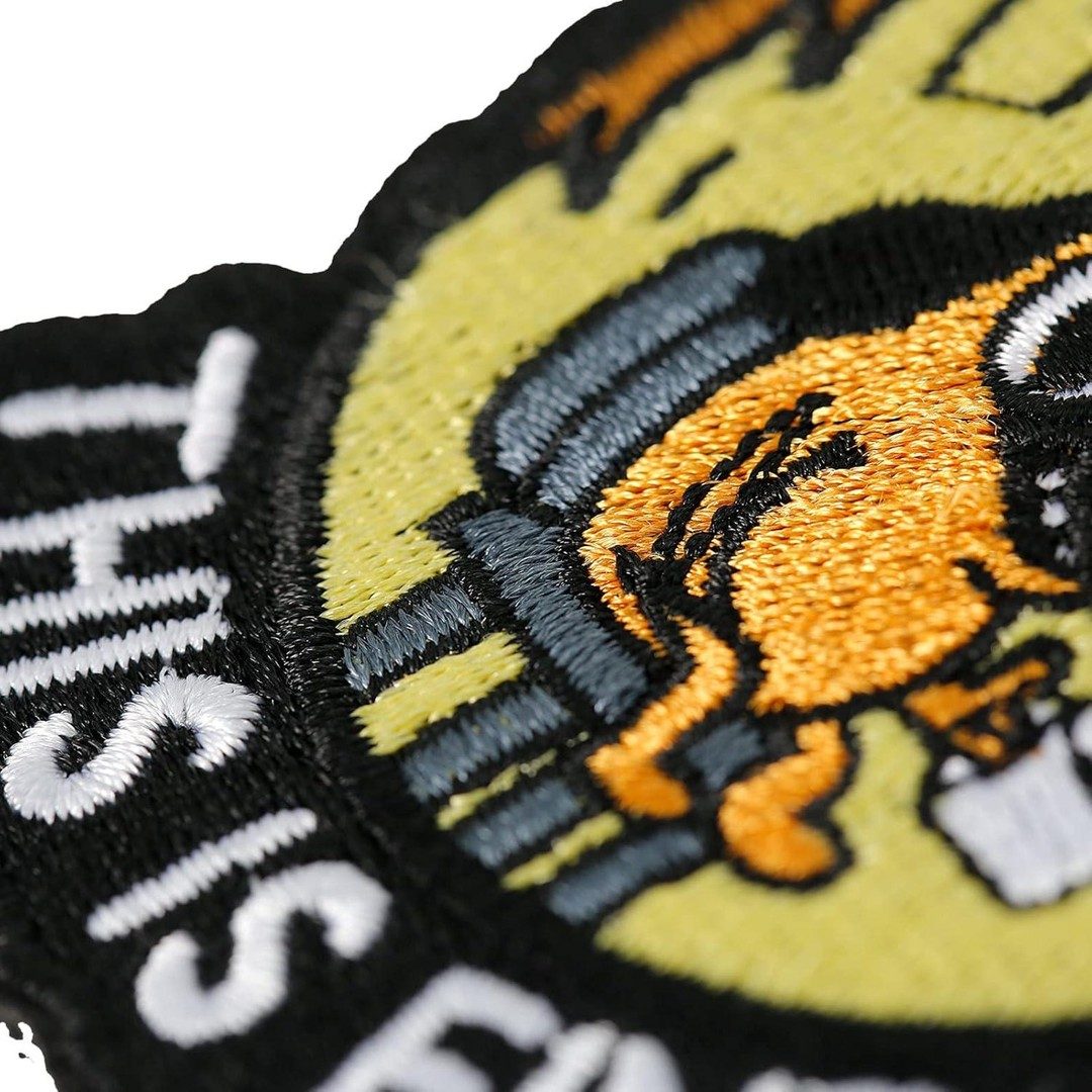 This Is Fine Patch - Hook And Loop