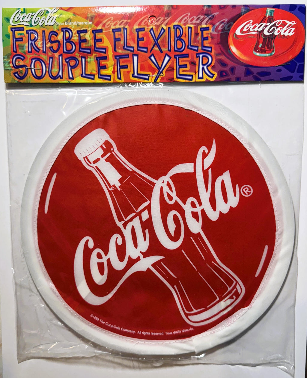 Vintage 1999 Coca‑Cola Flexible Flyer — NOS Canadian Promotional Disc
