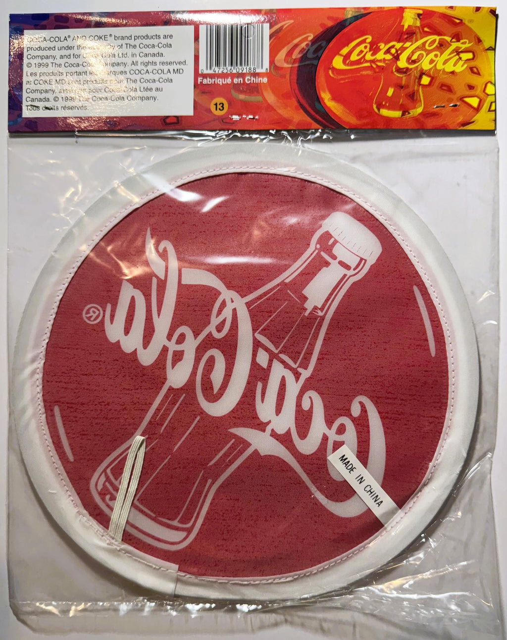 Vintage 1999 Coca‑Cola Flexible Flyer — NOS Canadian Promotional Disc