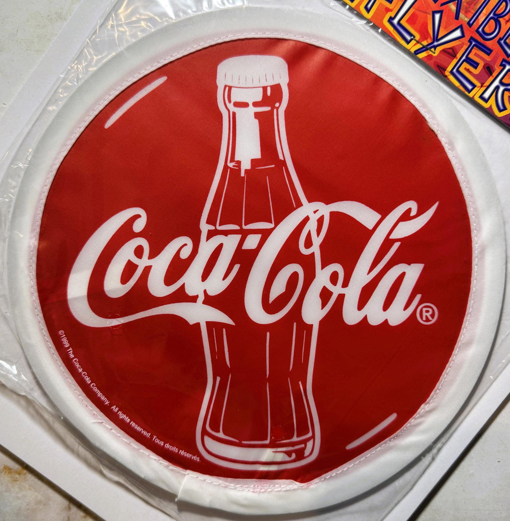 Vintage 1999 Coca‑Cola Flexible Flyer — NOS Canadian Promotional Disc