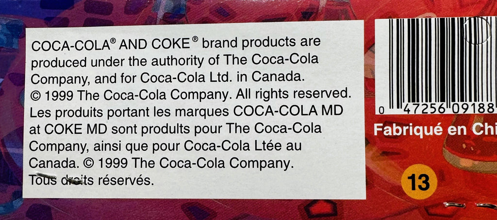 Vintage 1999 Coca‑Cola Flexible Flyer — NOS Canadian Promotional Disc