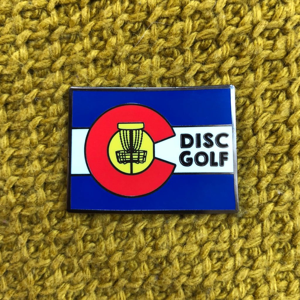 Colorado State Pin - Metal Butterfly