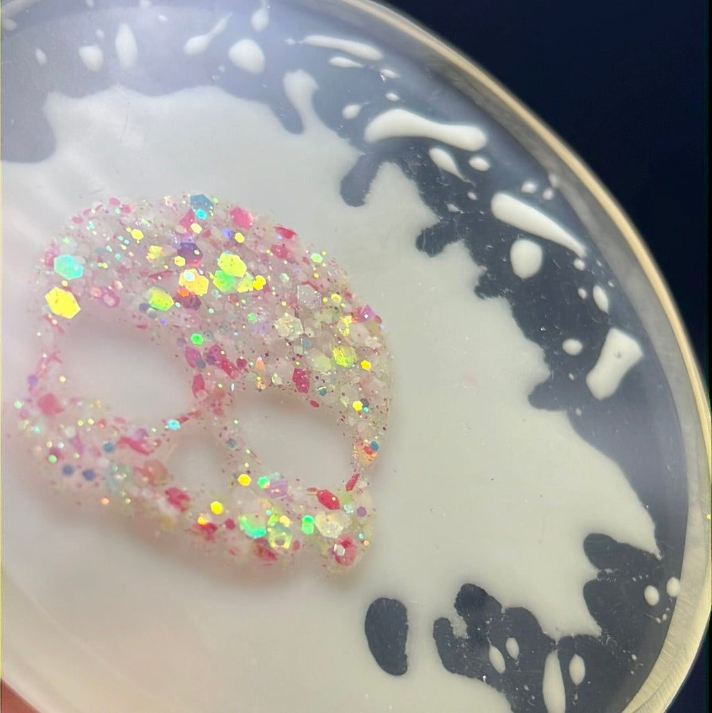 Wiser Hyzer Custom Resin Mini - Glow Skull Splatter