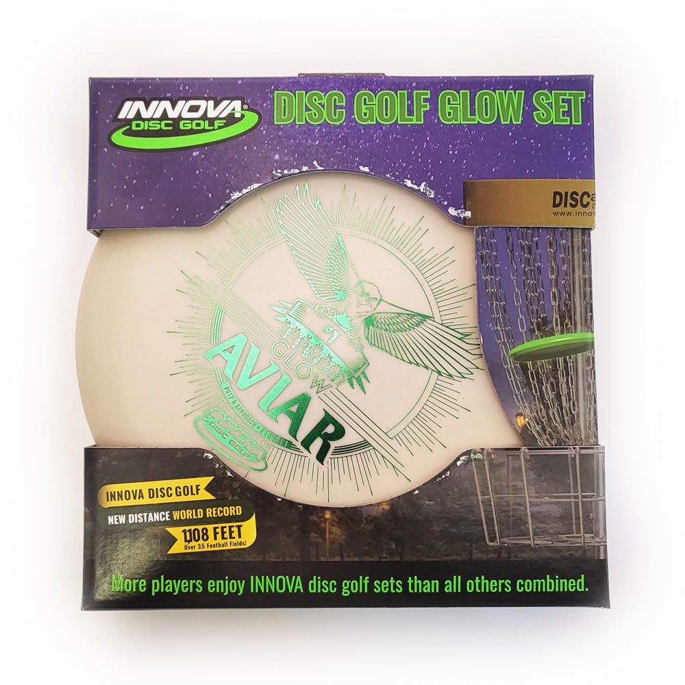 Glow Disc Golf Starter Set - 3 Glow Discs