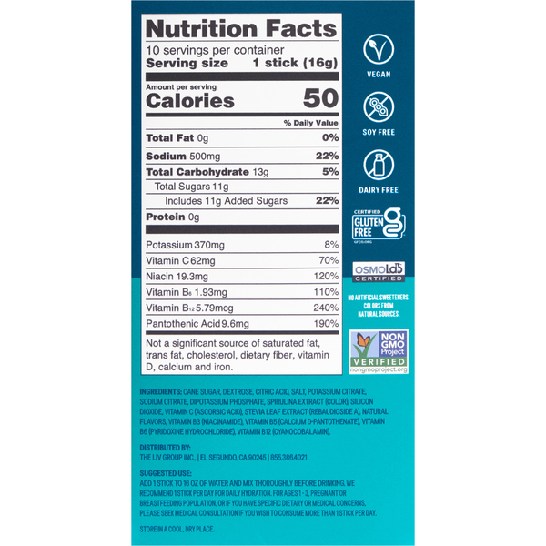 Liquid I.V. Arctic Raspberry Electrolyte Drink Mix