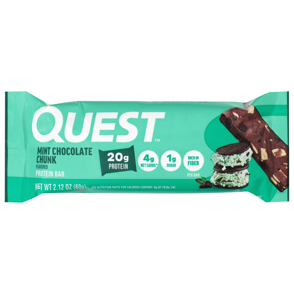 Quest Protein Bar, Mint Chocolate Chunk