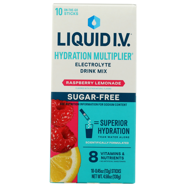 Liquid I.V. Sugar Free Raspberry Lemonade