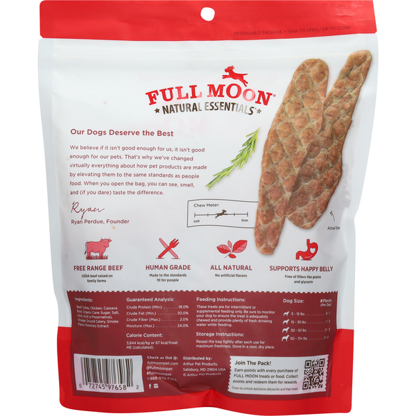 Full Moon Jerky Tenders Dog Treats