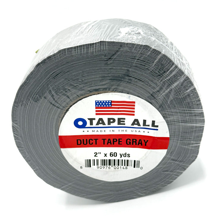 Tape All Gray Duct Tape, 2" x 60 Yard