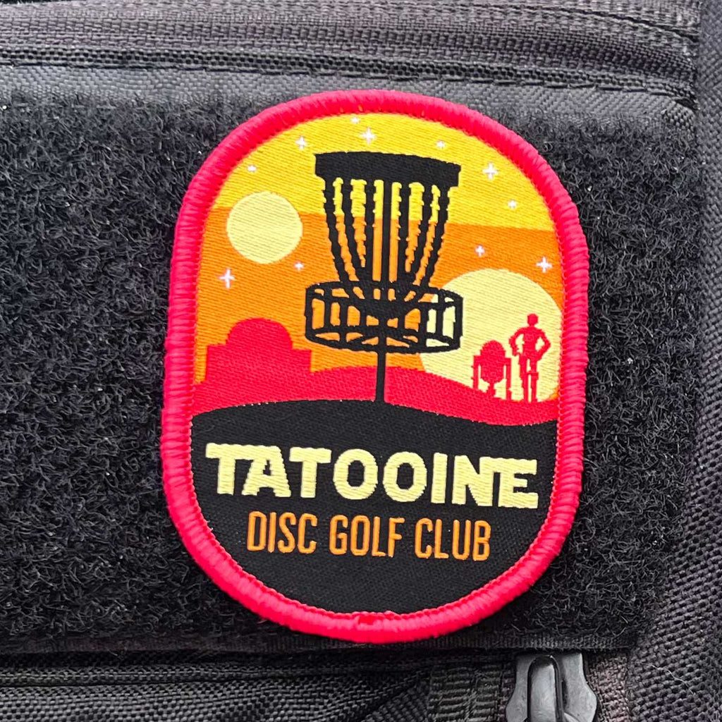 Tatooine Disc Golf Patch - Hook And Loop